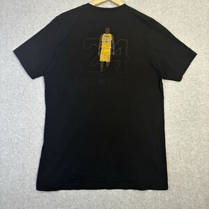 Kobe Bryant 24 Legends Tee Men’s L Black Mamba Tribute Shirt
